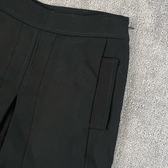 Carolina Herrera Wool Front Pleated MIDI Skirt - Picture 2 of 5